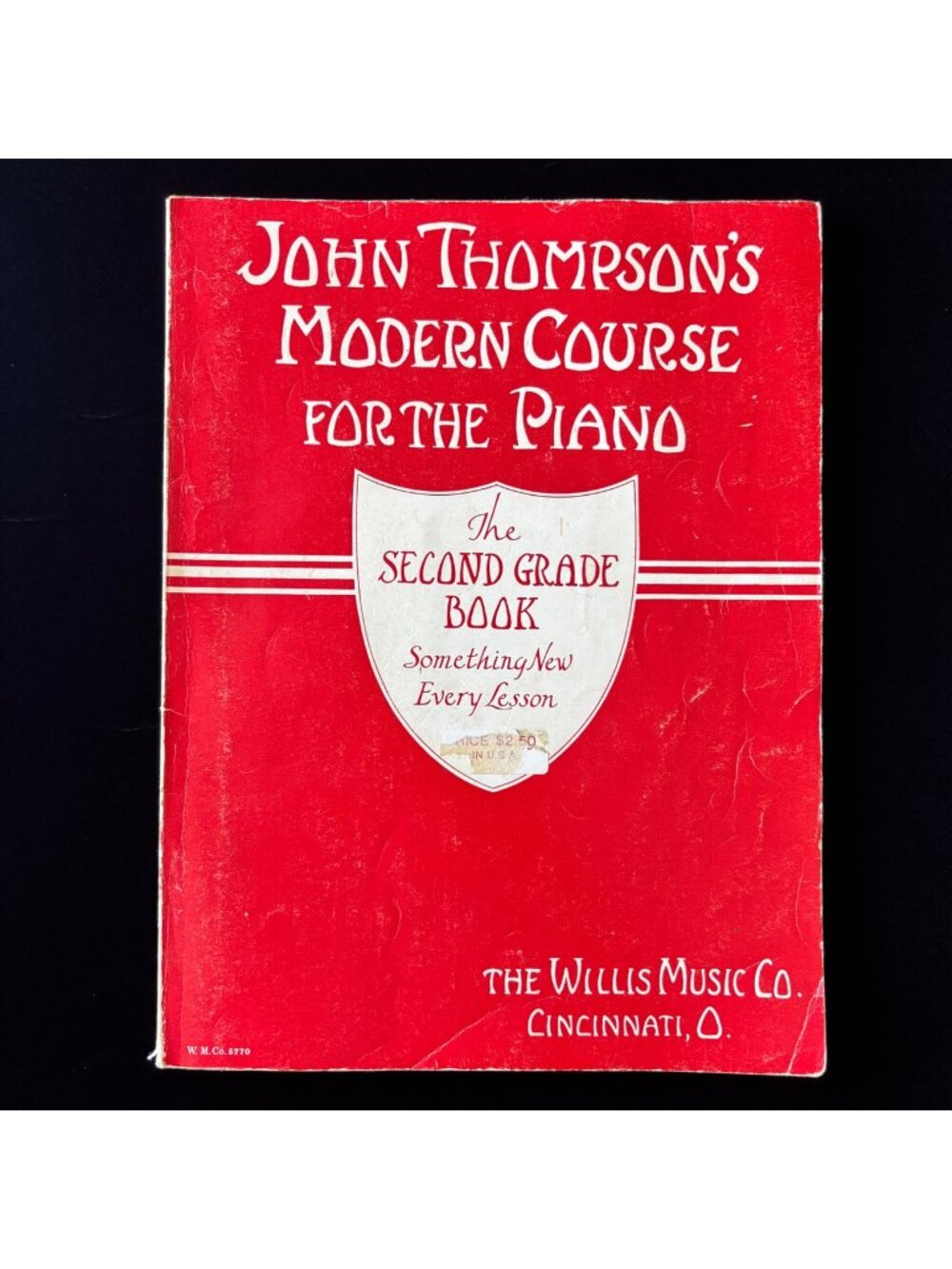 Vintage John Thompson's Modern Course Piano Second Grade Book Willis Music Co